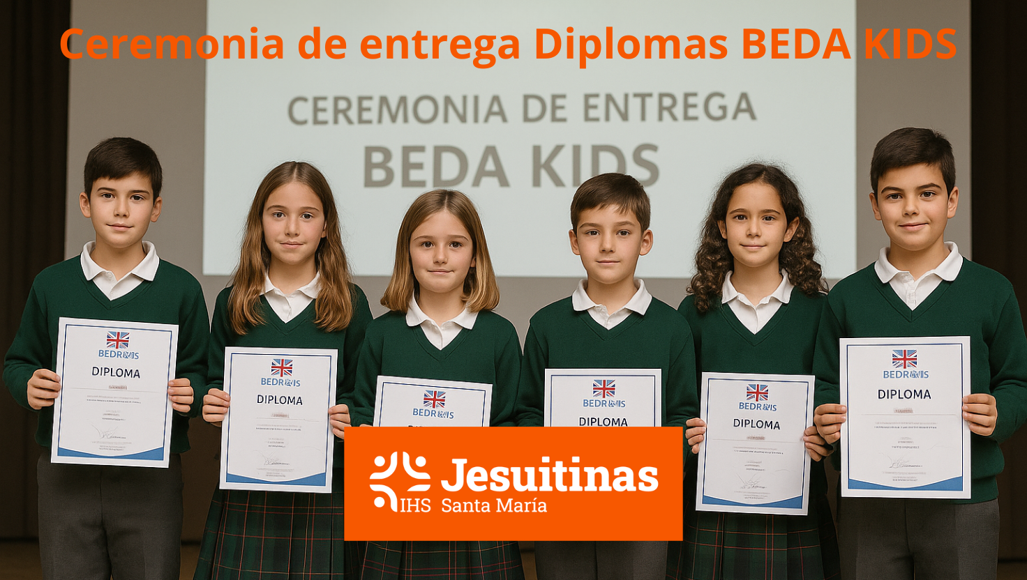Ceremonia de entrega de Diplomas BEDA KIDS